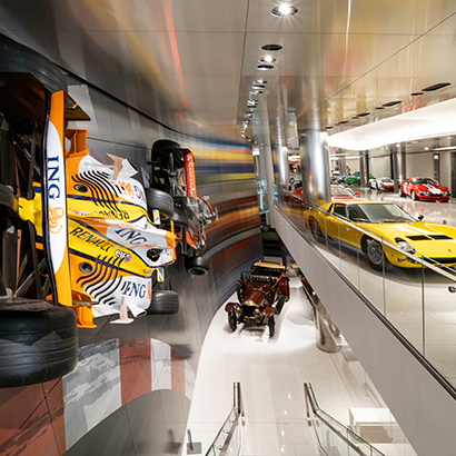 La collection de voitures anciennes